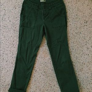 Old Navy Straight Leg Pants Army Green